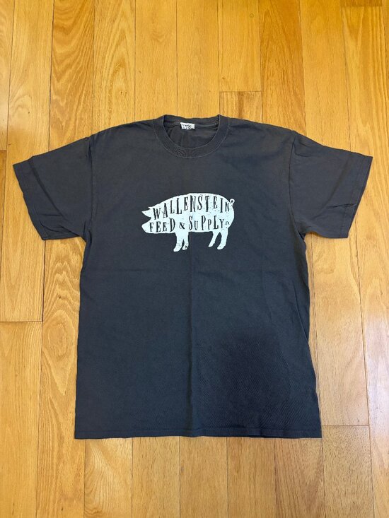 Vintage Wallenstein Pig T Shirt L - Picture 1 of 3